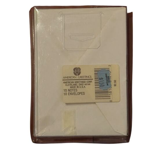 Vintage American Greetings Feminist Note Cards Set of 5 “A Woman’s Place” Quote - Picture 5 of 7